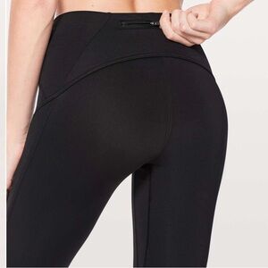 Lululemon Fast and Free High Rise Tights ( with back zipper pocket)